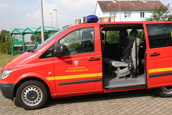 Feuerwehr Aschaffenburg Mercedes Vito II