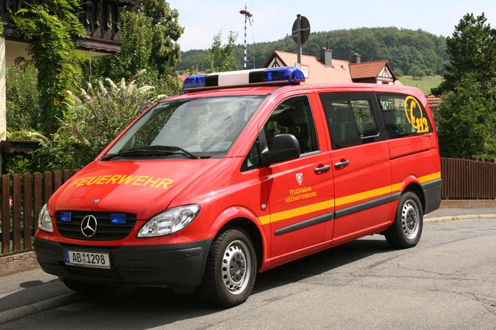 Feuerwehr Aschaffenburg Mercedes Vito III