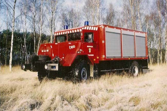 Material truck M.A.N. Brandweer Leopoldsburg
