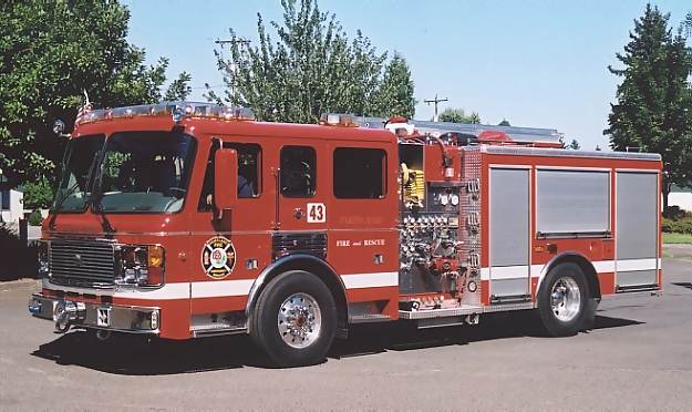 Fire Department Portland, Oregon Engine 43 image