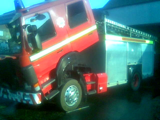 Fire engine 581 feeling unwell