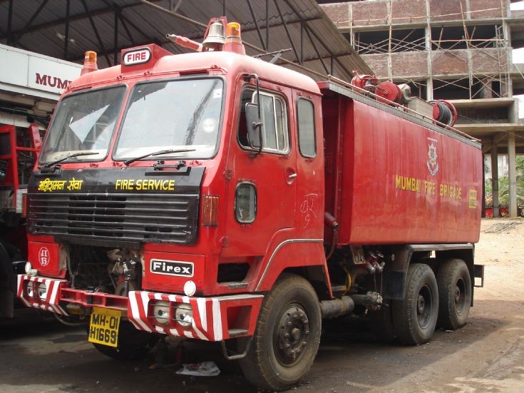 Mumbai fire service fire truck Firex