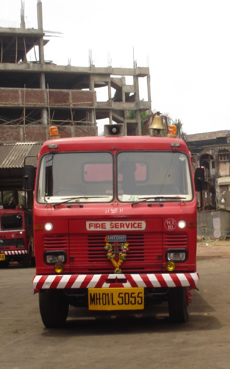 mumbai fire service Tata fire truck