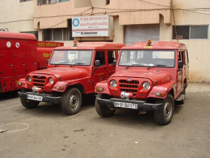 mumbai fire jeep