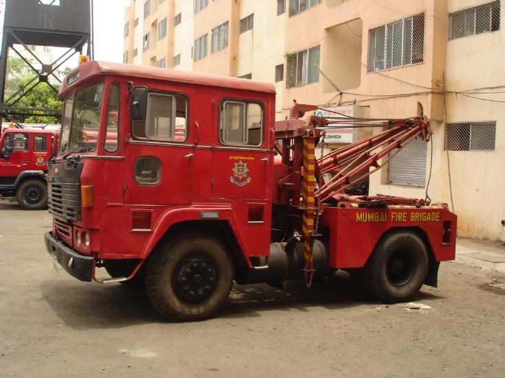 Mumbai fire brigade recovery truck