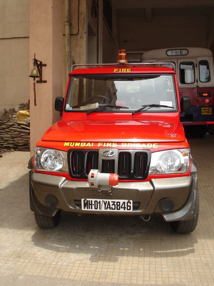 mumbai fire dept bolero