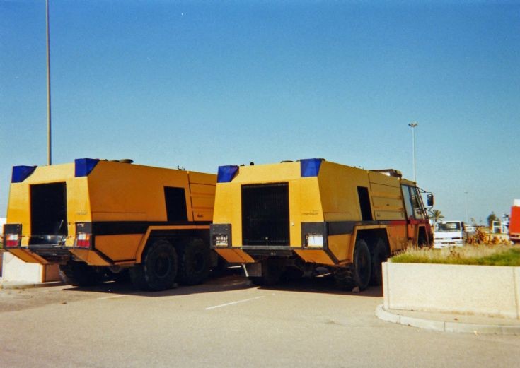 Rosenbauer Simba Crash Tenders in Iraq