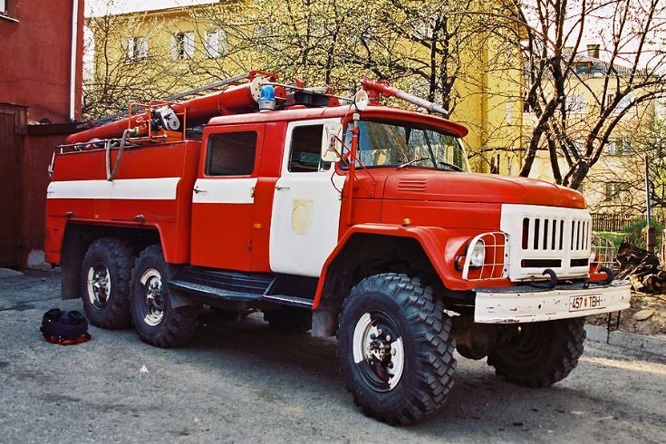 ZIL 131 Pumper/Tanker of Tartu Firebrigade