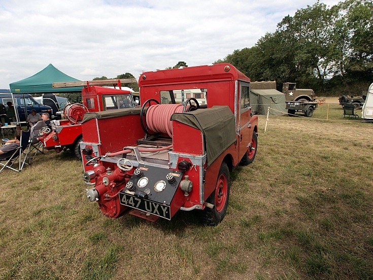 Land Rover War and Peace Show 2010 back