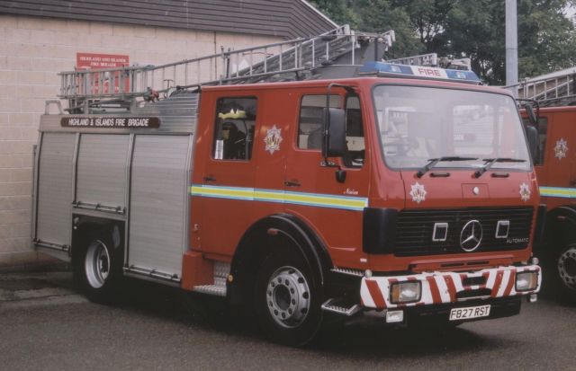 Nairn Highlands and Islands FB Mercedes WTL