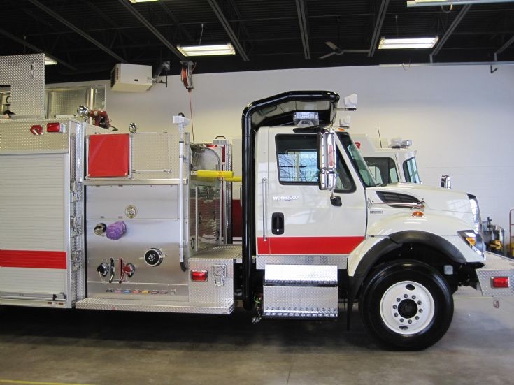 Cerrejon Pumper truck on International chassis
