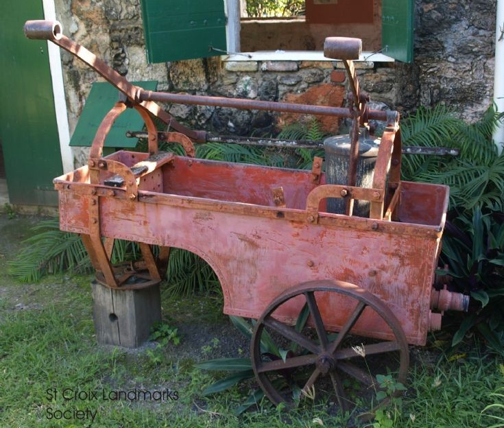 Museum item side view