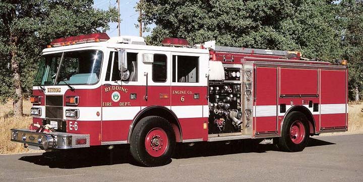 Redding Fire Dept, CA - Engine 6