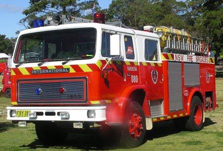 Pumper (engine) 80 New South Wales Fire Brigades