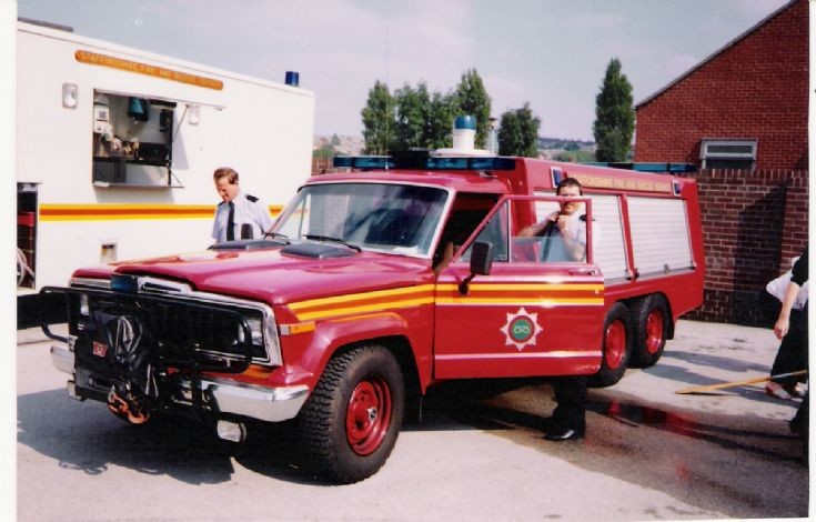 Staffordshire F&RS Jeep - Light Rescue Tender