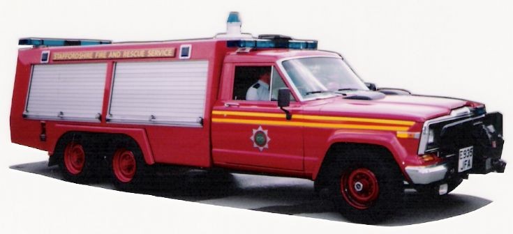 Staffordshire Jeep Light Rescue Tender