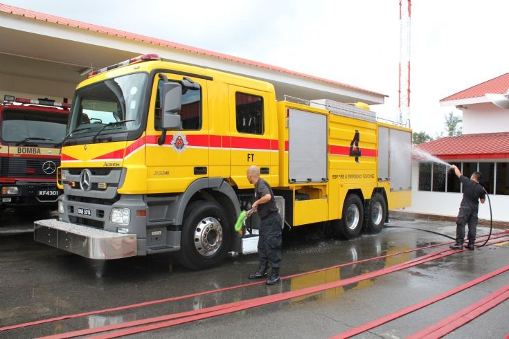 Everyday Life Brunei Shell Fire and ER