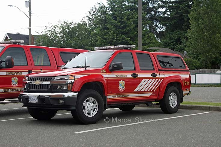 Courtenay Fire dept Chevrolet