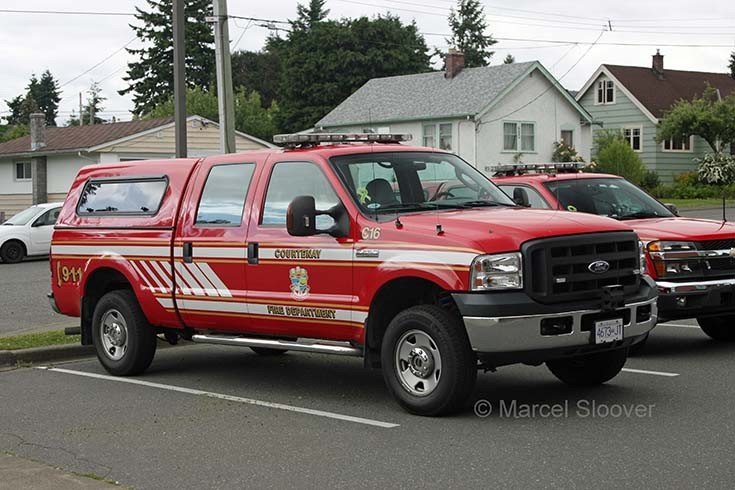 Courtenay Fire department Ford C16