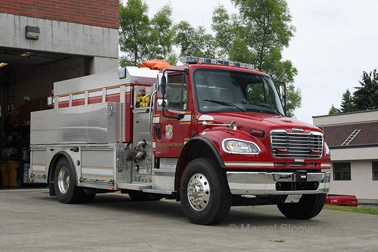 Tanker 14 Courtenay Fire department