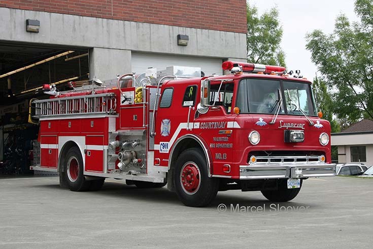Ford Superior Courtenay Fire department