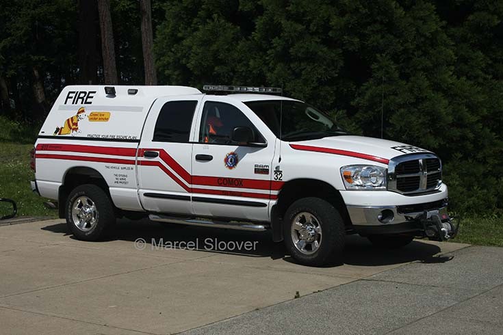 Comox Fire Department Dodge Ram