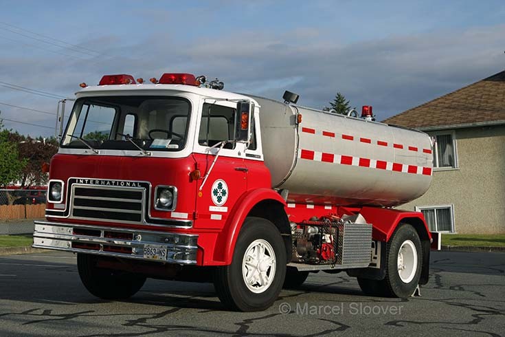 Tanker 12 Port Alberni BC Canada Fire dept 