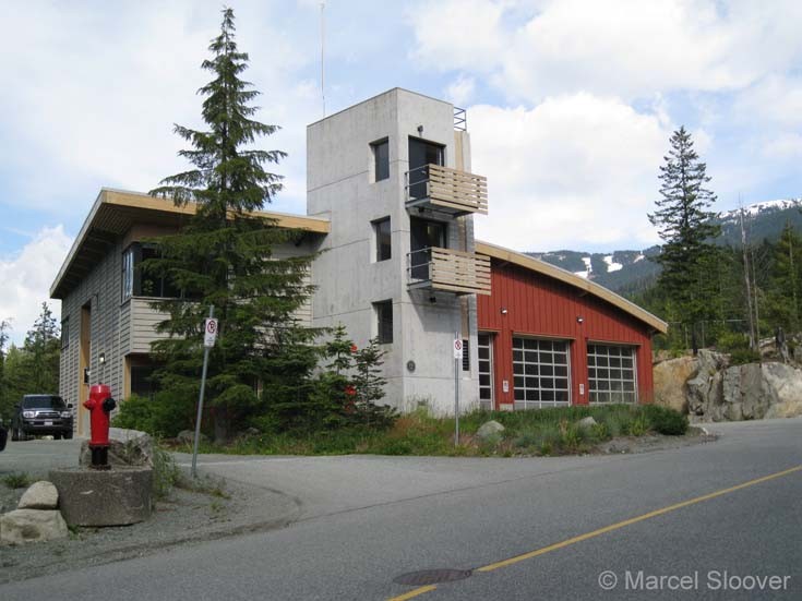 Fire hall 3 Whistler BC Canada