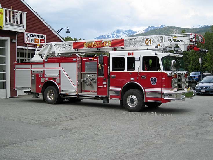 Whistler Fire Department Quint
