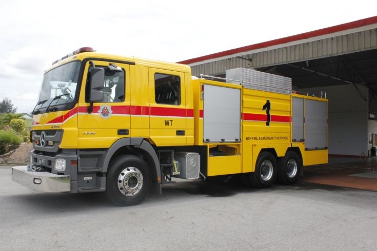 Mercedes Actros Romeo 1 Shell Brunei
