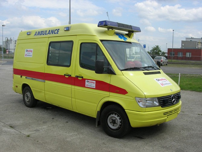 Ambulance Working fire brigade Oiltanking