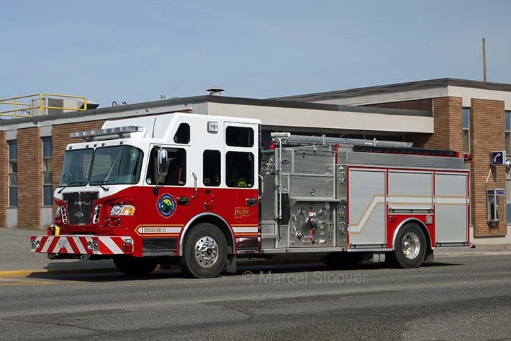 Engine 11 Quesnel Fire dept.