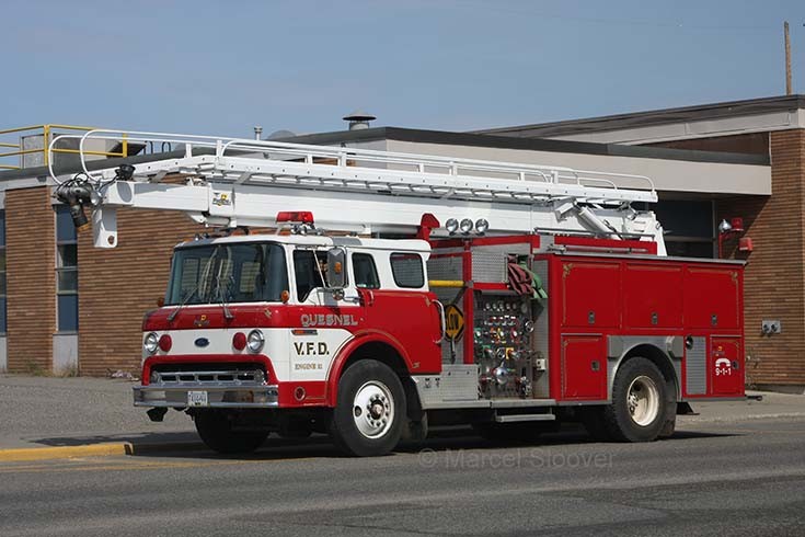 Engine 12 Quesnel Fire dept Ford