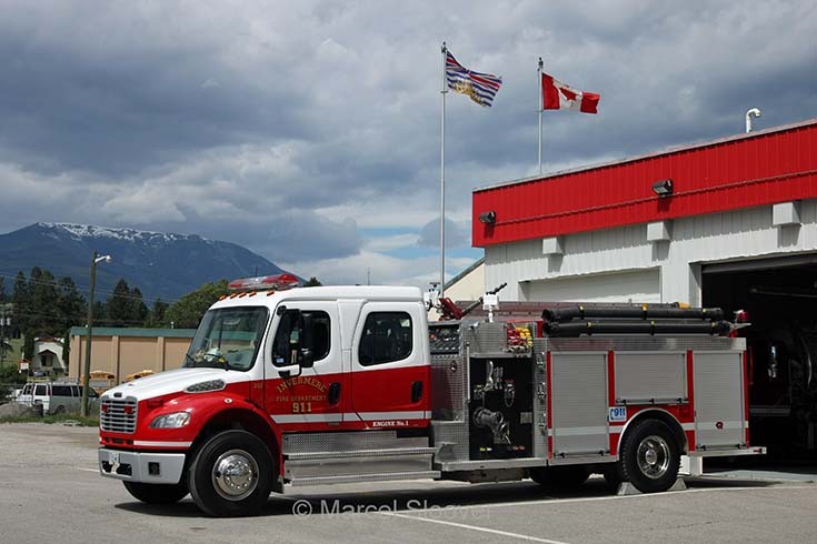 Freightliner Rosenbauer pump Invermere