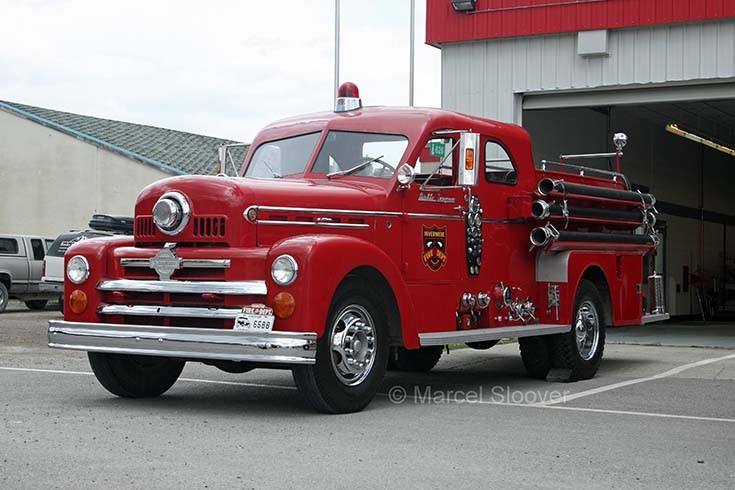 Parade truck Invermere Fire dept Seagrave