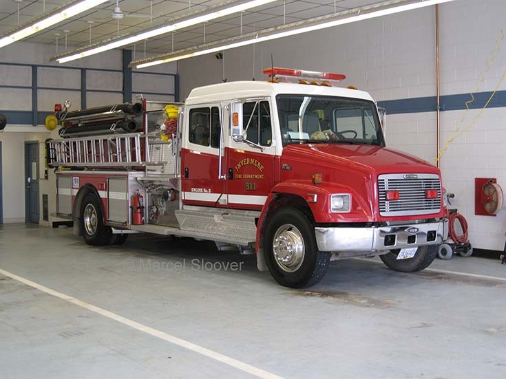 Freightliner Invermere Canada Fire department