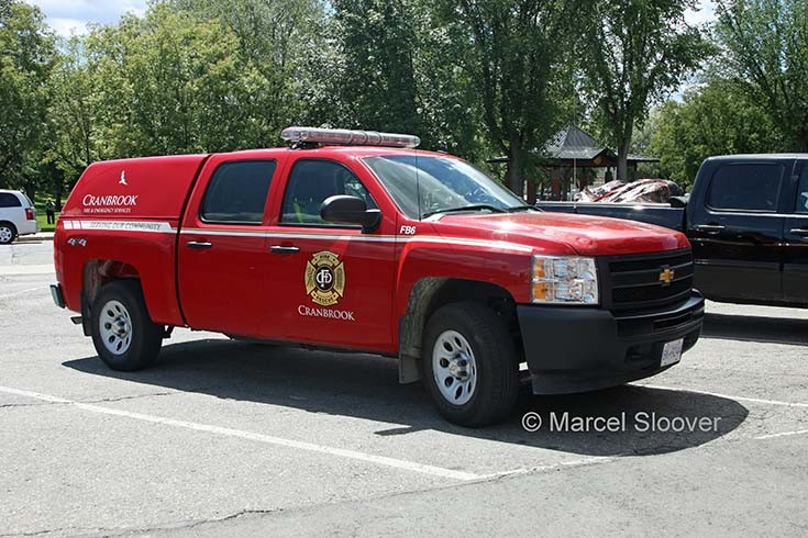Chevrolet Fire department Cranbrook
