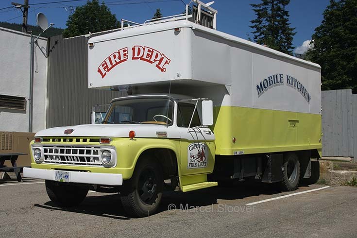 Creston fire and Rescue Mobile Kitchen