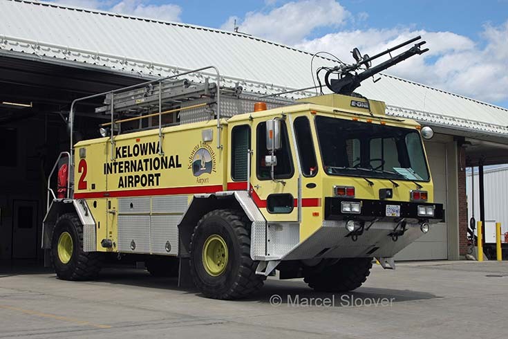 Red 2 Kelowna Int. Airport Fire department