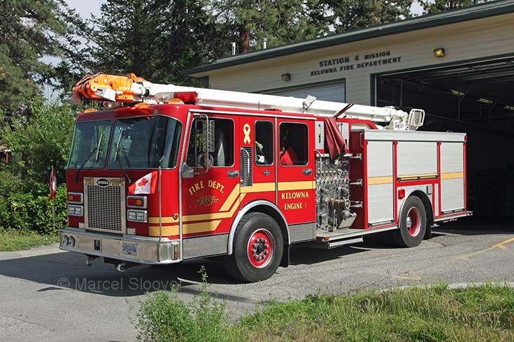 Engine 3 Kelowna Fire dept Spartan Gladiator