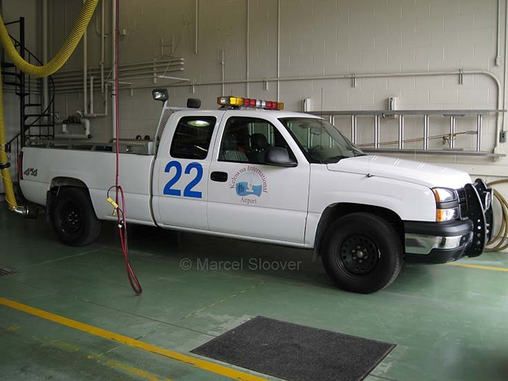 Kelowna International airport 4x4 