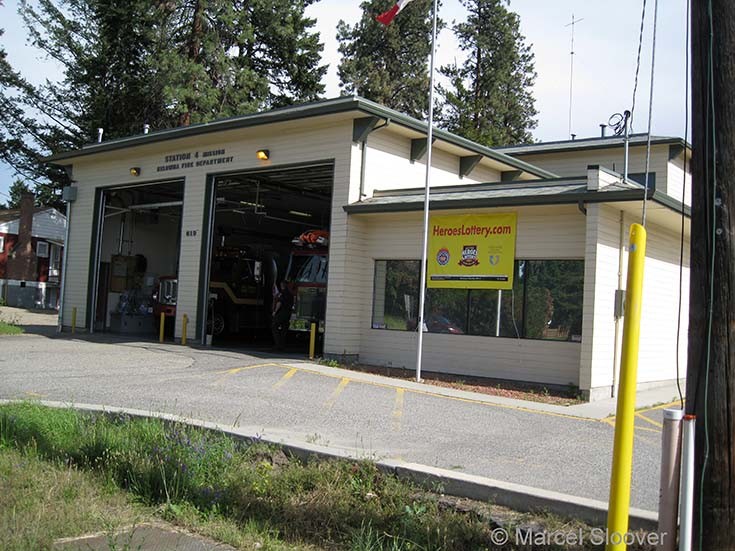 Fire hall 4 Kelowna Fire department