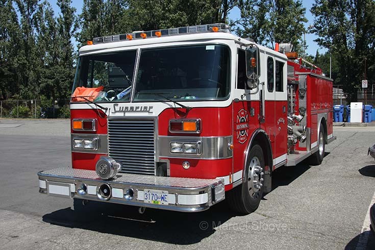 Richmond BC Canada Fire dept Superior pump