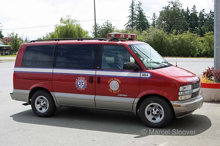 Chevrolet North Saanich Fire dept