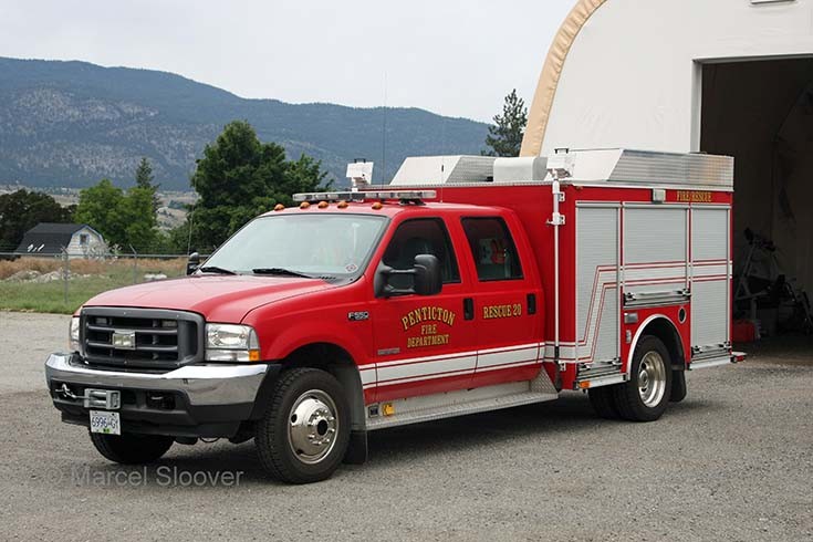 Rescue 20 Penticton FD Canada