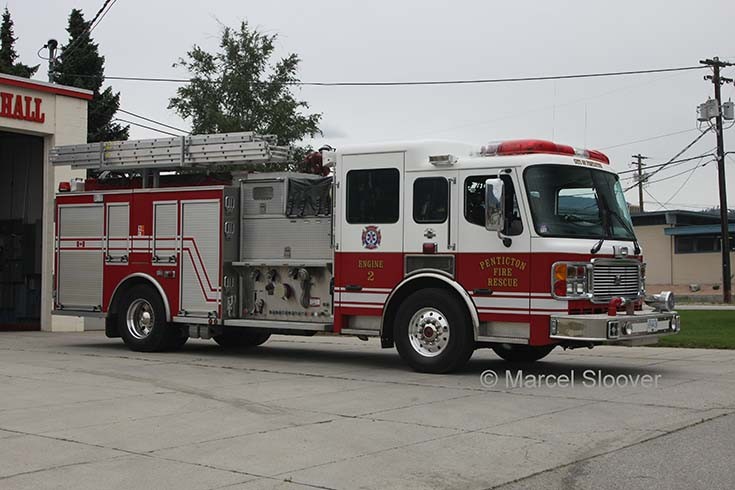 Engine 2 Penticton FD Canada