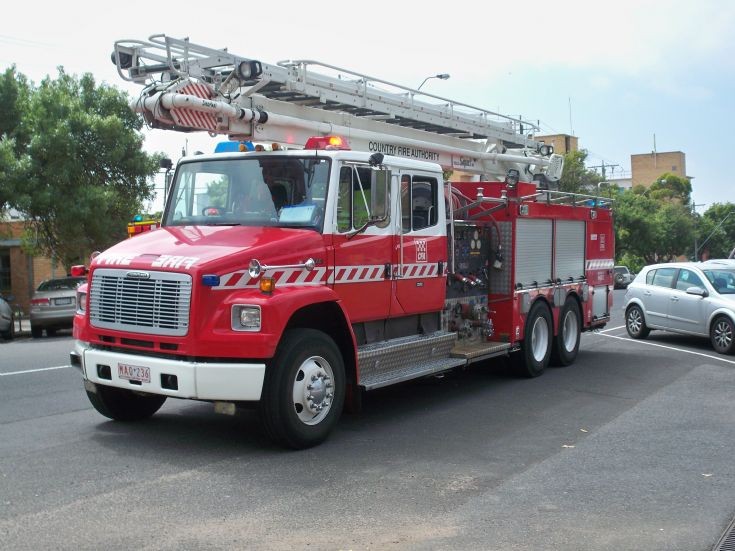 Freightliner - Corio Teleboom.