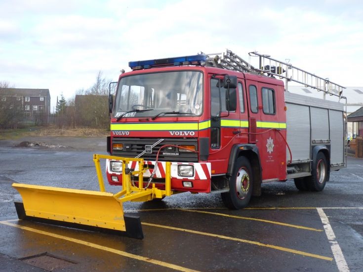 Central Scotland FRS snowplough