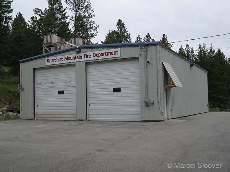 Anarchist Mountain Fire department Fire hall