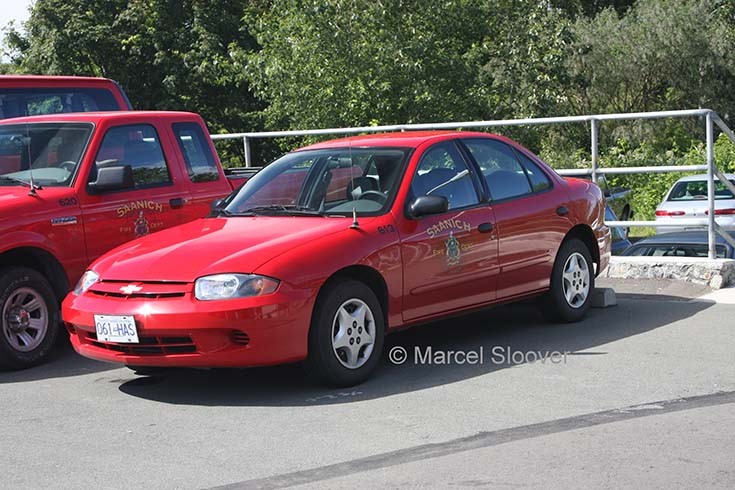 Saanich fire department Canada Chevrolet